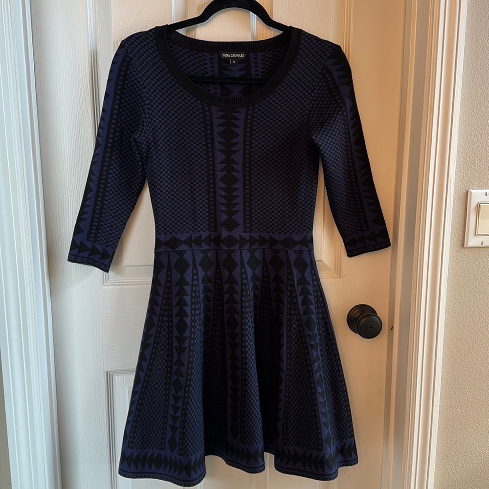 DRESS SWEATER, Navy color, wear only once. New condition.